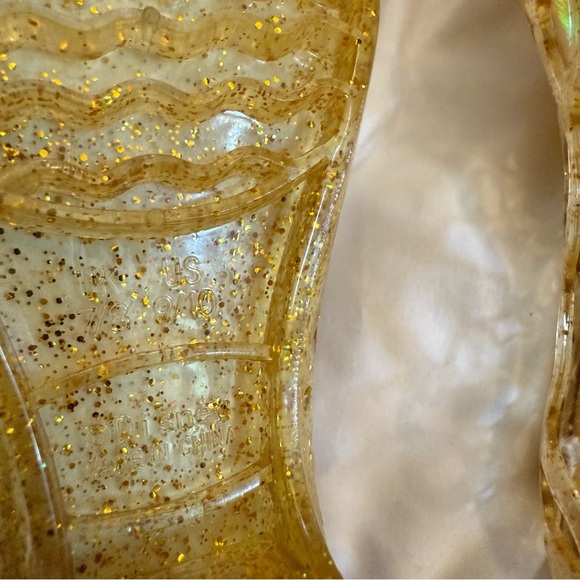 Like New Official Bibbidi Bobbidi Boutique Princess Belle Light Up Jelly Shoes - Picture 4 of 6